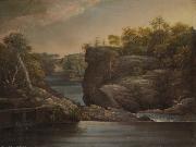 John Trumbull Norwich Falls oil painting